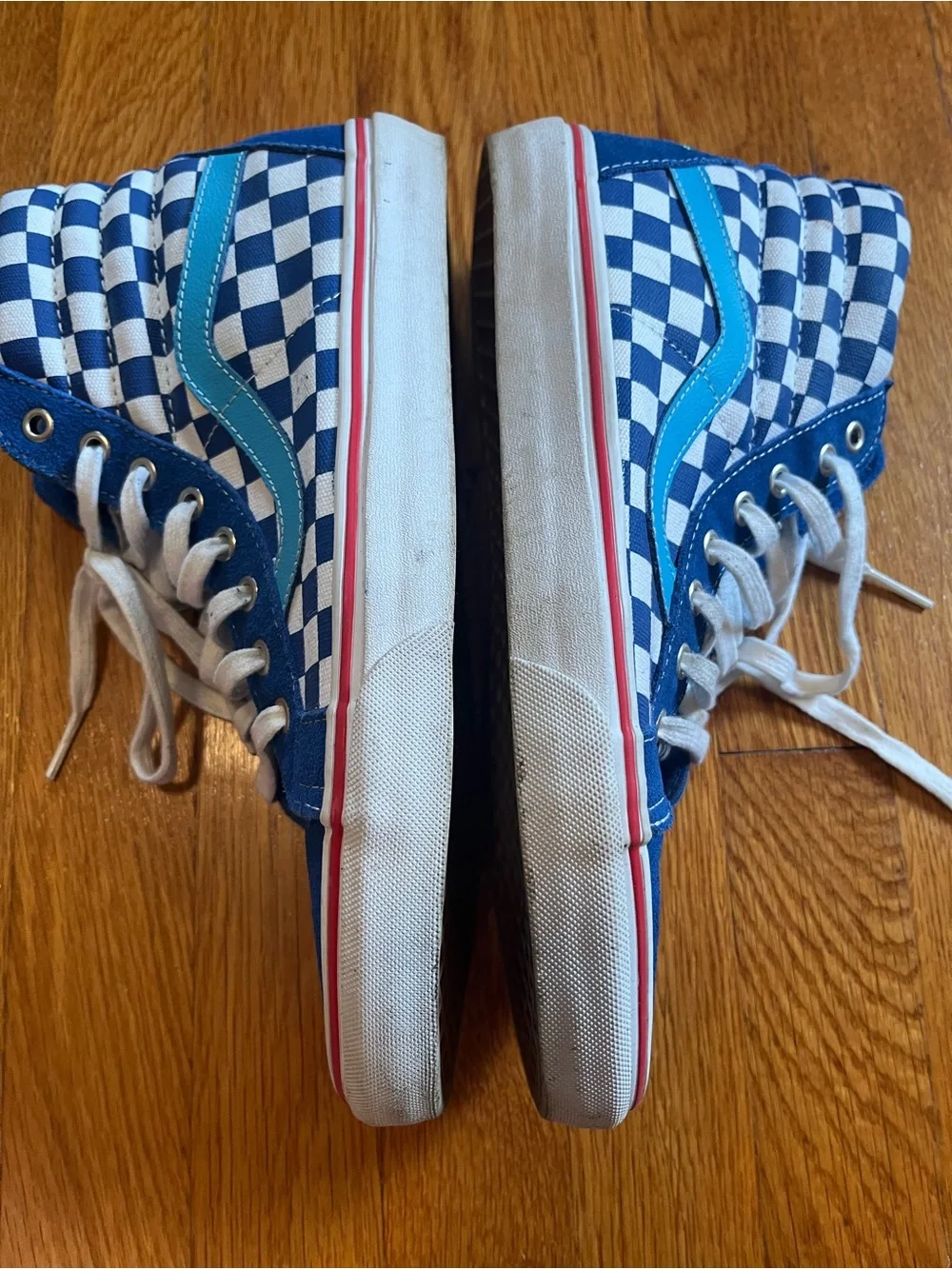 Vans Haro SK- 8 HI Freestyler Blue Reissue Men’s size 10 Rare Read